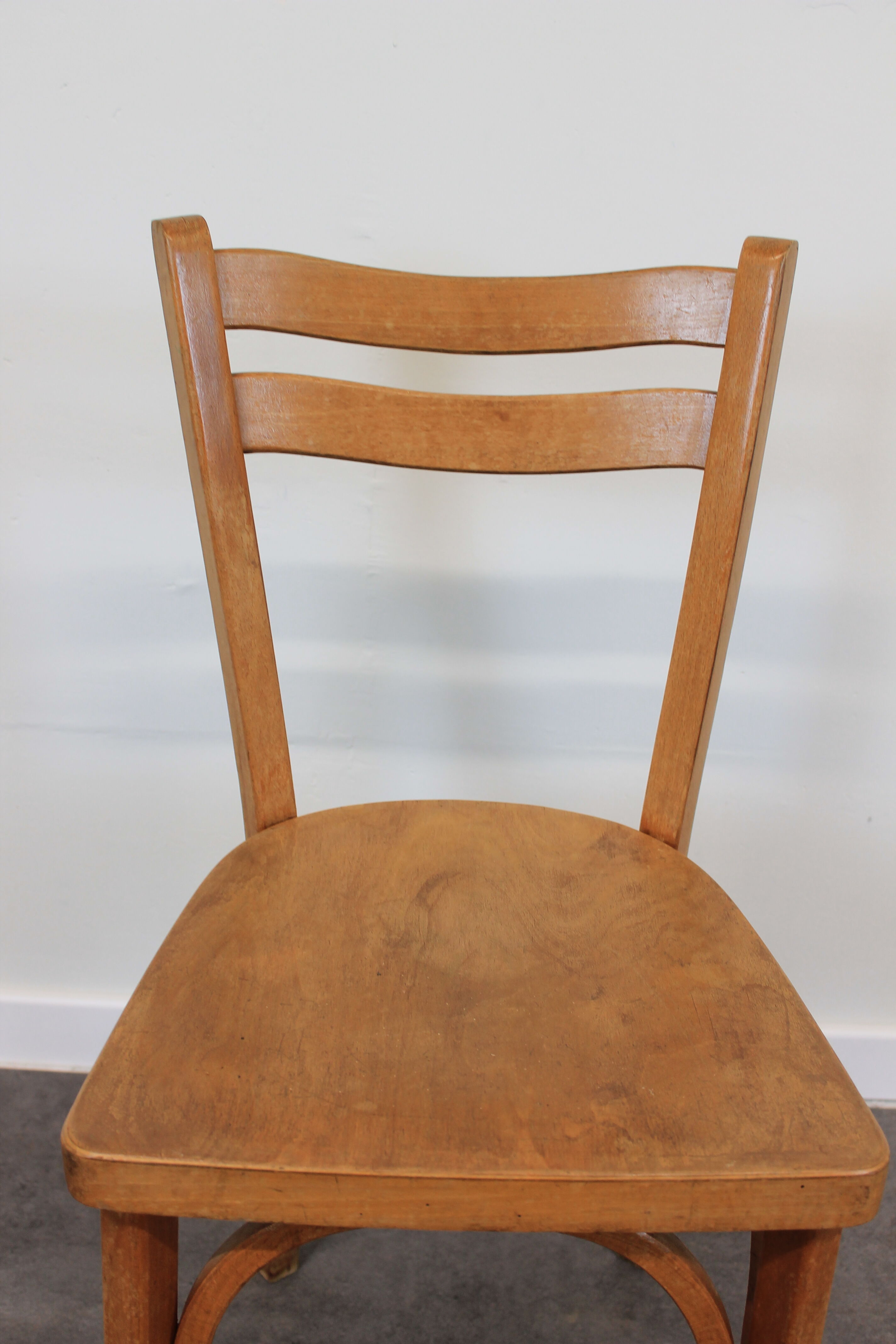 Set of 8 Baumann bistro chairs