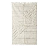 Beni Ourain rug with geometric patterns