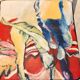 One off Hand painted set of four ‘Luisa’ Dining Chairs by Marcello Cuneo