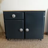 Low metal sideboard year 1950