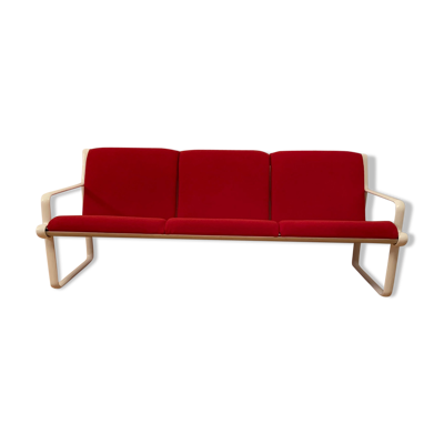 Canapé designer de Bruce Hannah et Andrew Morrison Knoll des années 70