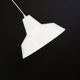 White chandelier, Danish design, 1970s, production: Denmark