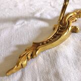 Art Deco brass wall lamp