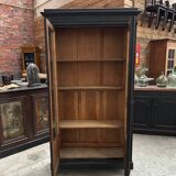 Napoleon III patinated display cabinet