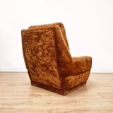 Velvet armchair from the 70s