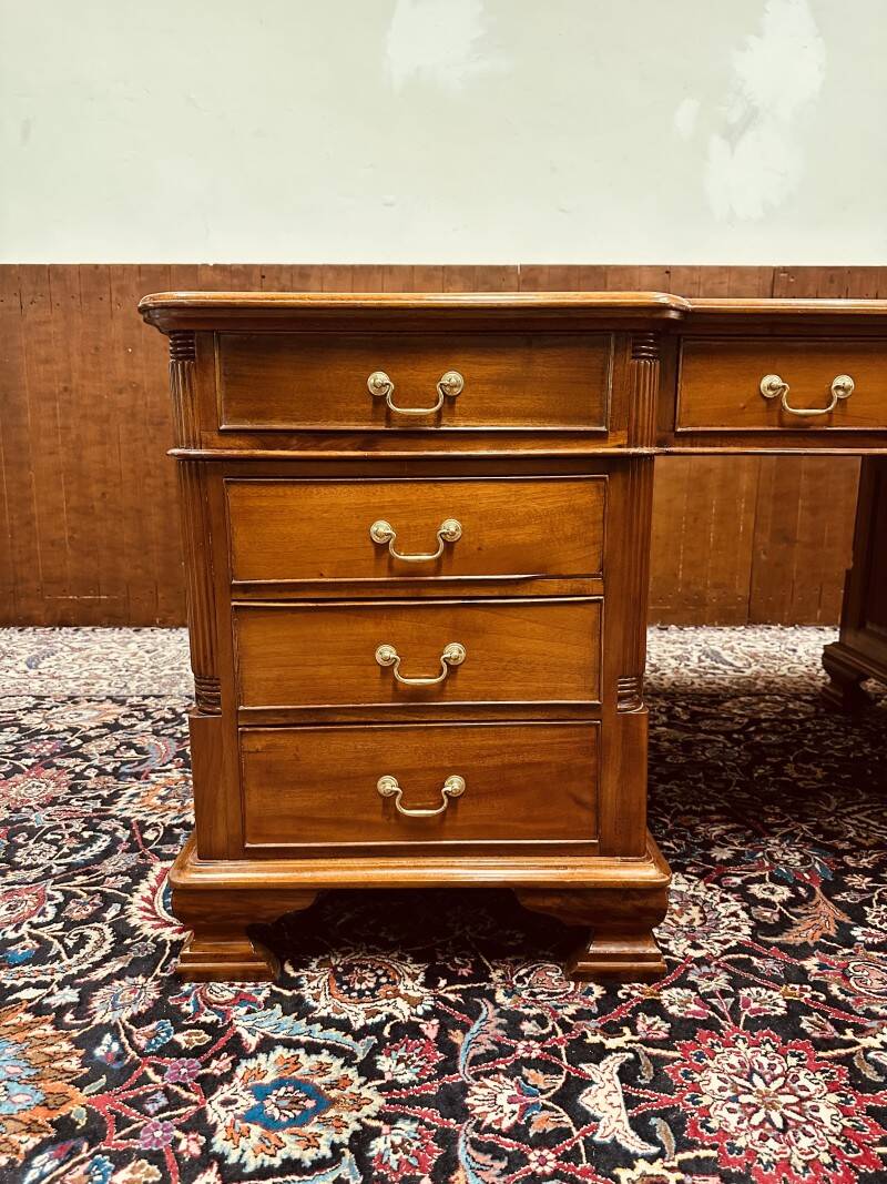 Antique English Desk Partnerdesk