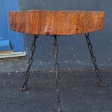 Brutalist side table/stool
