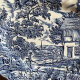 The Hunter Myott Blue Oval Dish