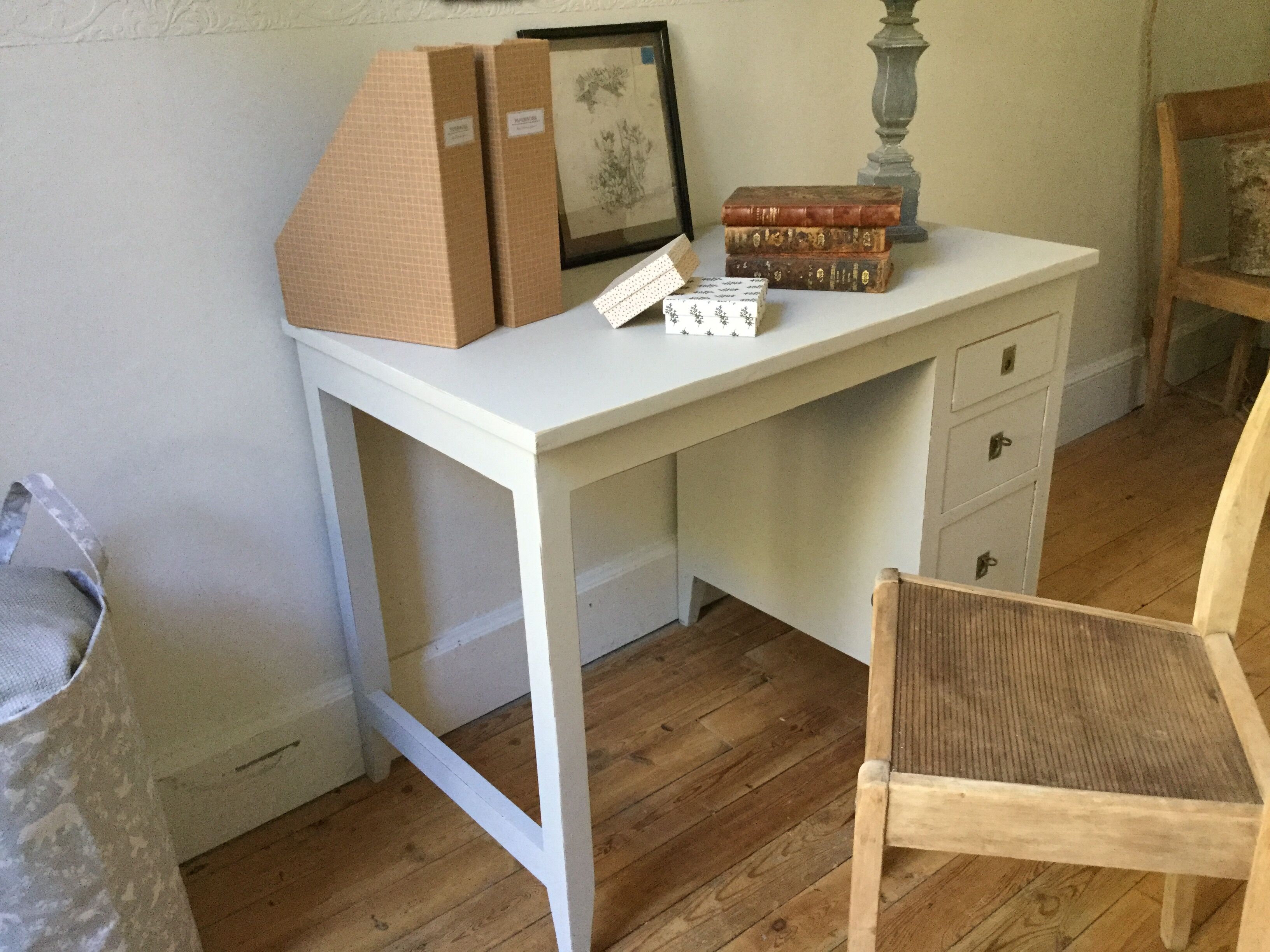 Old desk with drawers