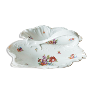 Fragly porcelain dish flowered décor flowers