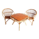 Rattan garden furniture 1960