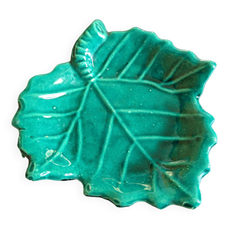 Ceramic leaf pocket tray