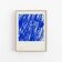 Abstract blue painting giclee print