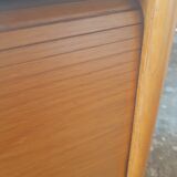 Vintage low curtain cabinet