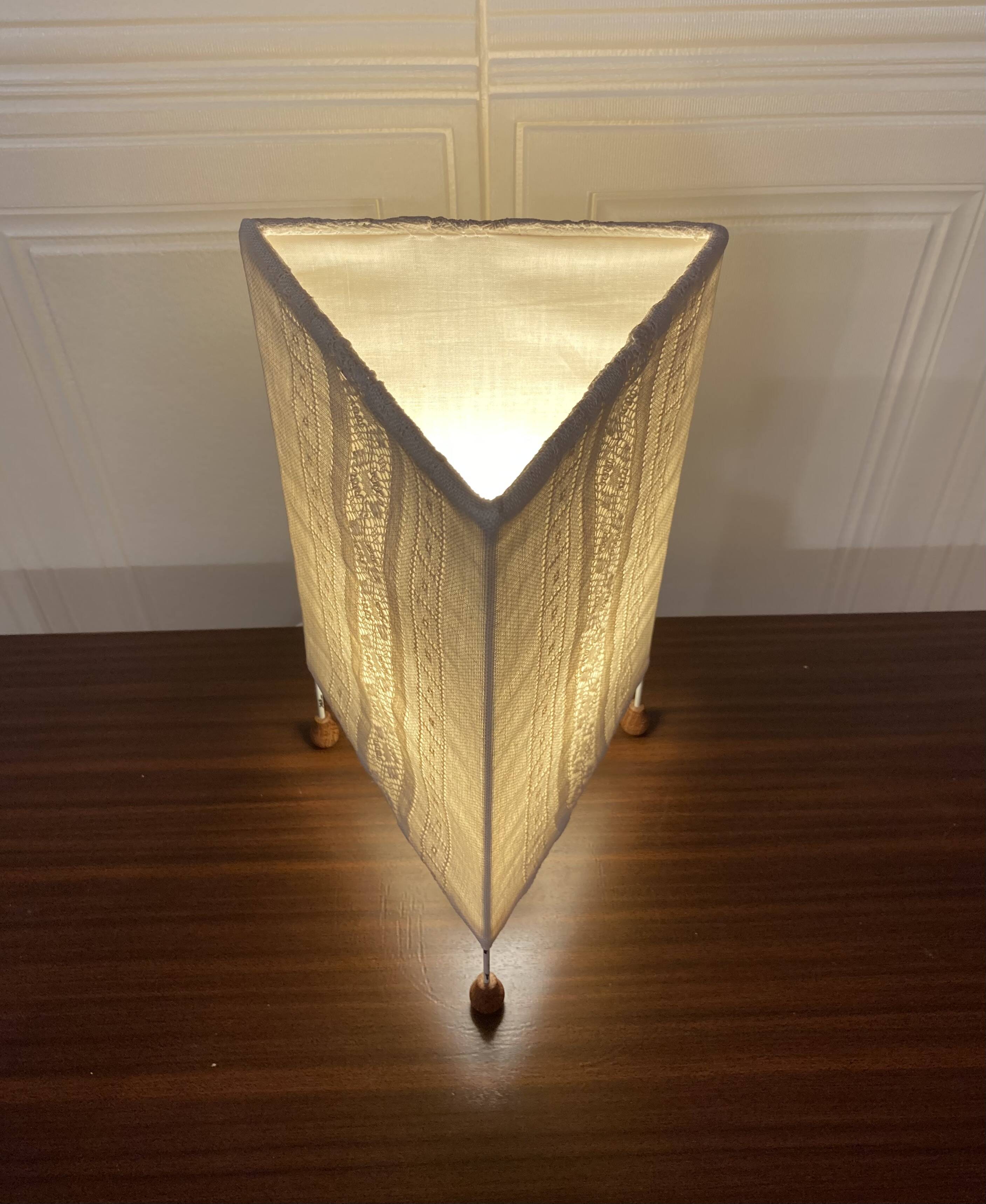 Tripod lamp, Scandinavian design, 1960s.