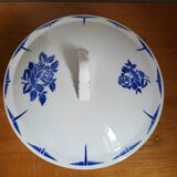 Vegetable soup tureen in earthenware from St Amand