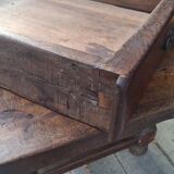 Large oak farmhouse table