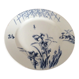 Plat rond terre de fer