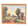 Original Mid Century Swedish Oil On Panel – “Path” By J.A. – Vintage & Framed – 74 × 60 Cm