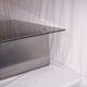 Table basse inox années 70