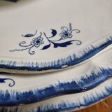Sarreguemines pie dishes and salad bowls