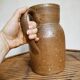 Large pitcher in pyrity sandstone