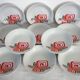 11 Winterling Marktleuthen Bavaria 70's soup plates