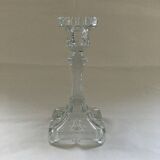 Glass candle holder