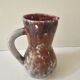Glazed ceramic pitcher signed Morvan (Design by Gaston Gaubier)