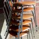 Lot de 6 chaises "pétale" de Soudéxvinyl