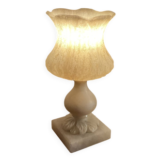 Lampe en albâtre