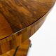 Extendable Biedermeier walnut round table - 1920-1939