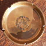 “Wagons-Lits Cook” 1930 bronze ashtray.