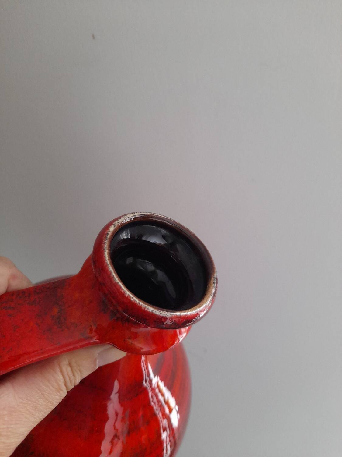 Fat lava vase Bay West Germany