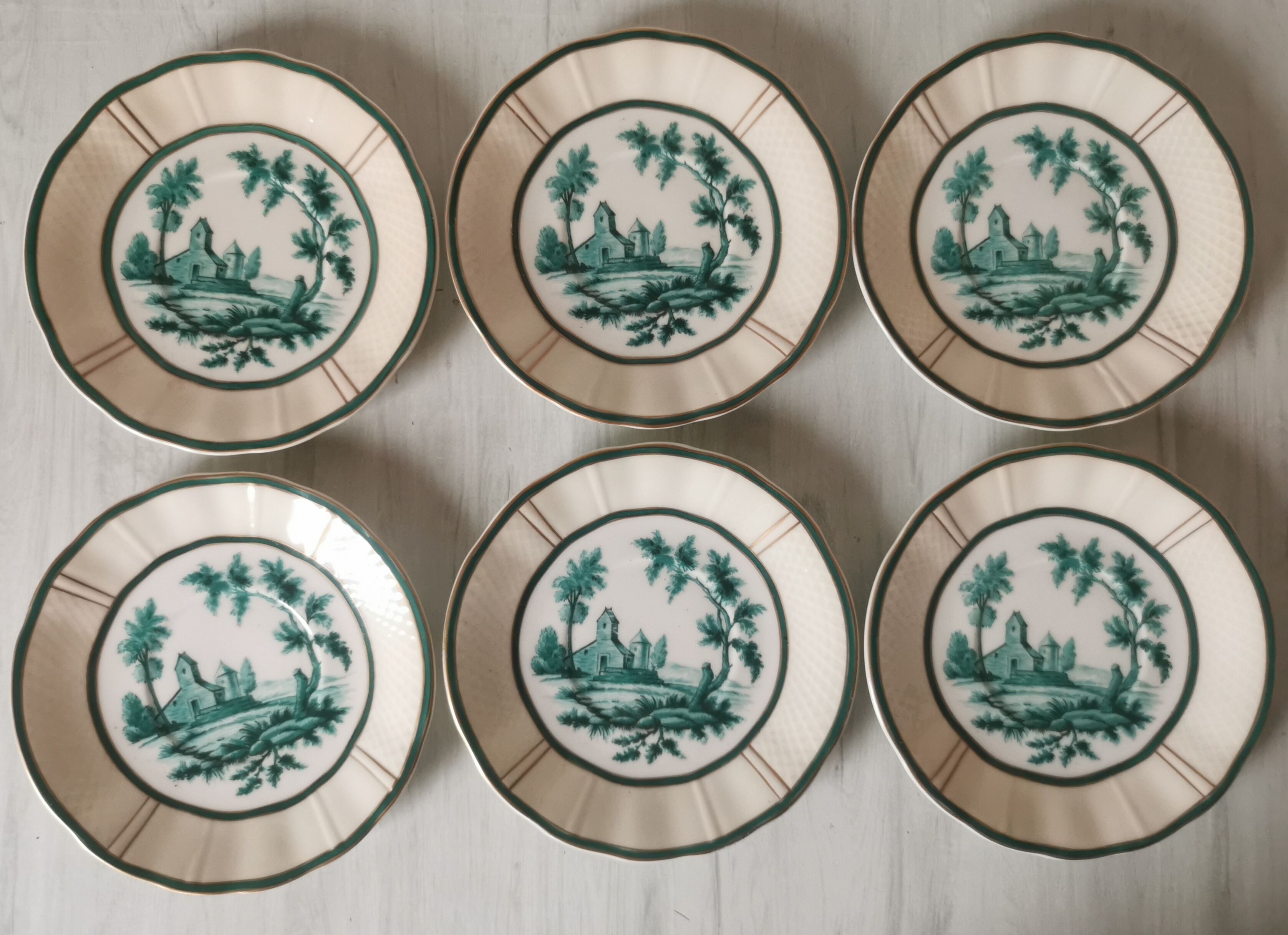 Dessert service and coffee Bernardaud Limoges