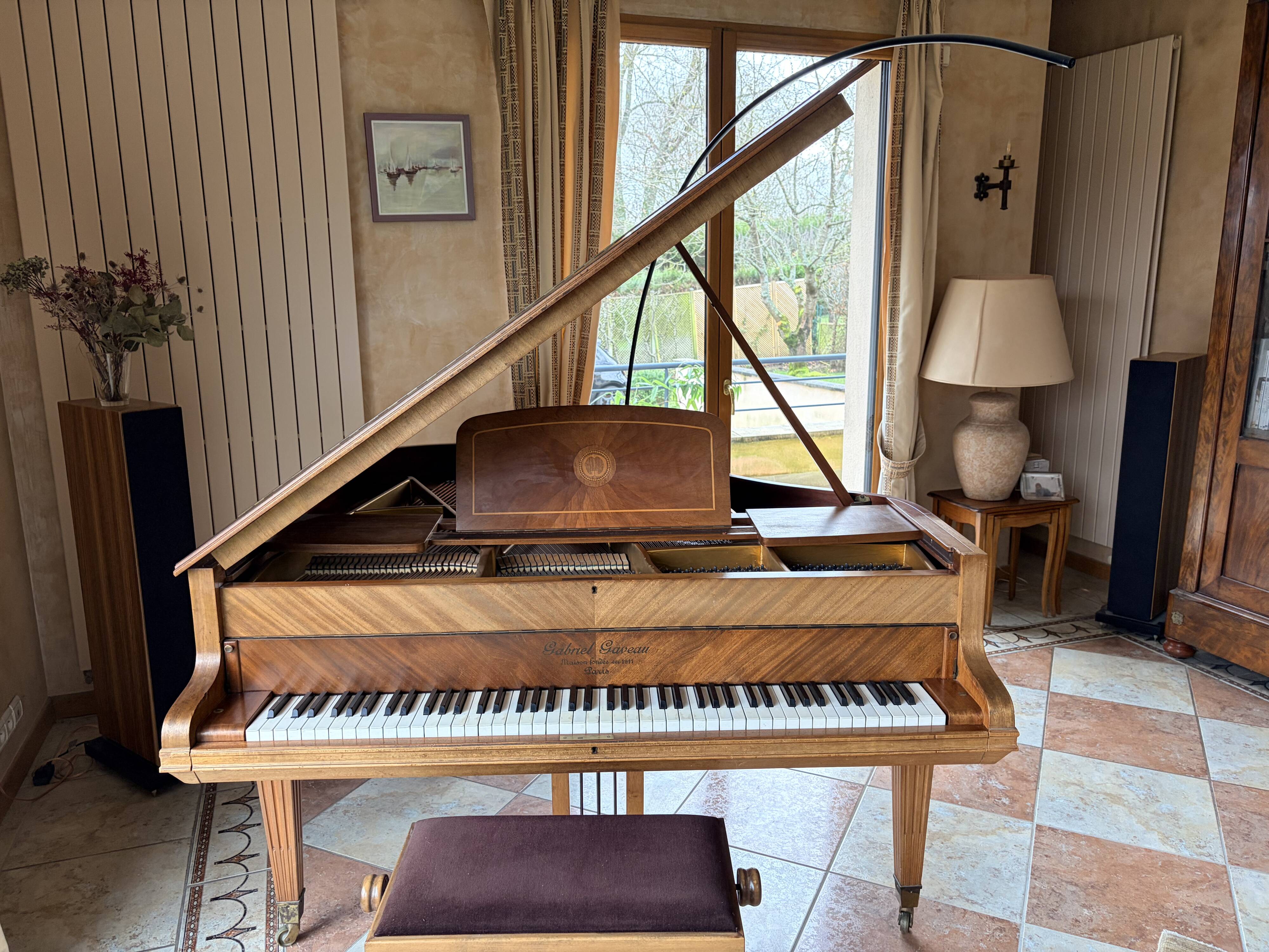 Piano Quart de Queue Gabriel Gaveau n°4753 – Facture Labrousse