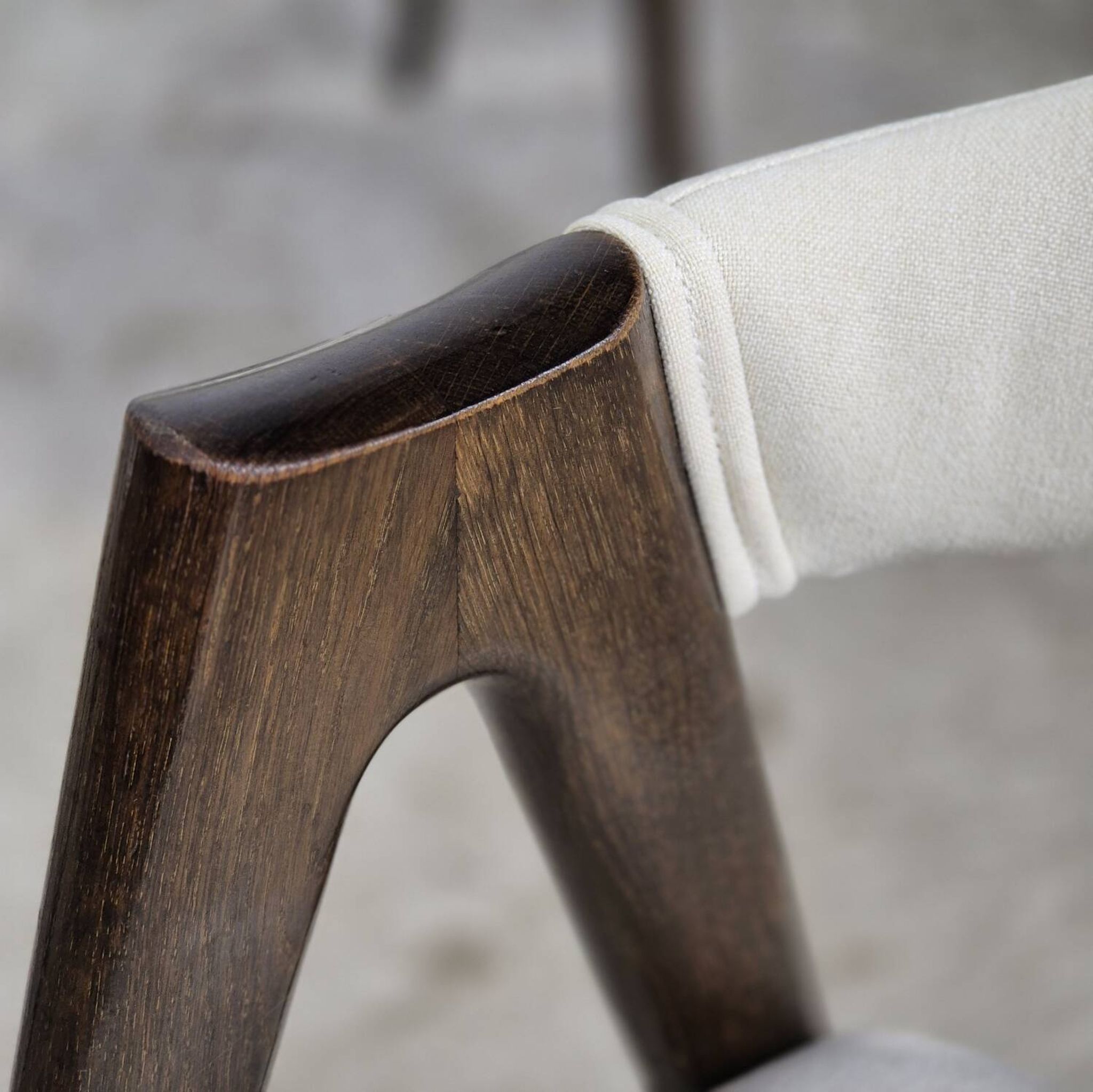 Danish vintage dining chair 'Compass Chair' by Kai Kristiansen