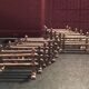 12 Silver metal knife holder