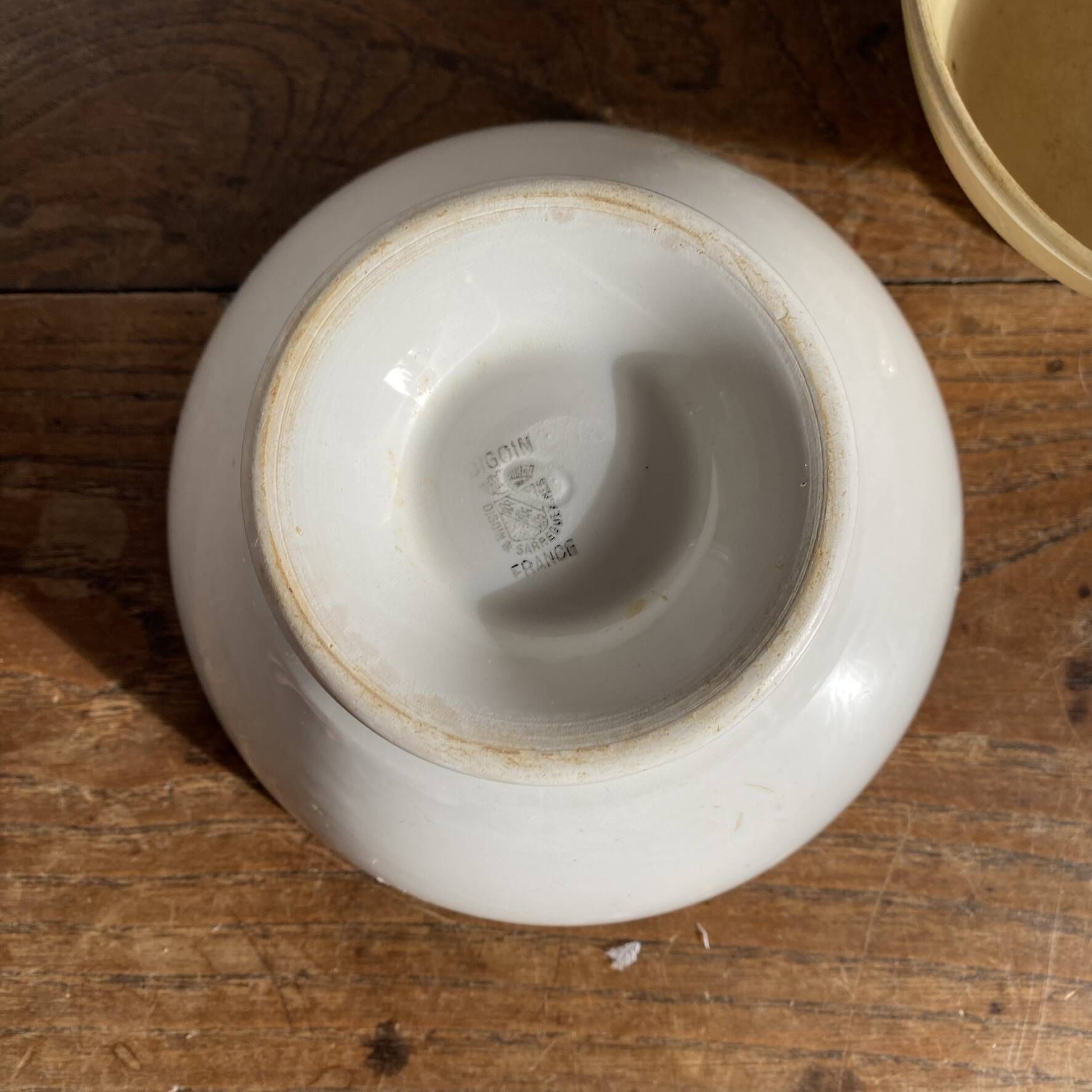 Old bowls Digoin and Lesieur