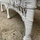 Vintage rattan children's bench