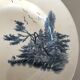 Two iron earth dishes