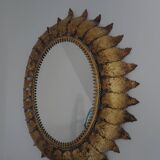 Spaanse vintage zonnespiegel modèle ovale, Spanje, jaren 60