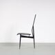 1980s Dining chairs by Giancarlo Vegni for Fasem, Italy