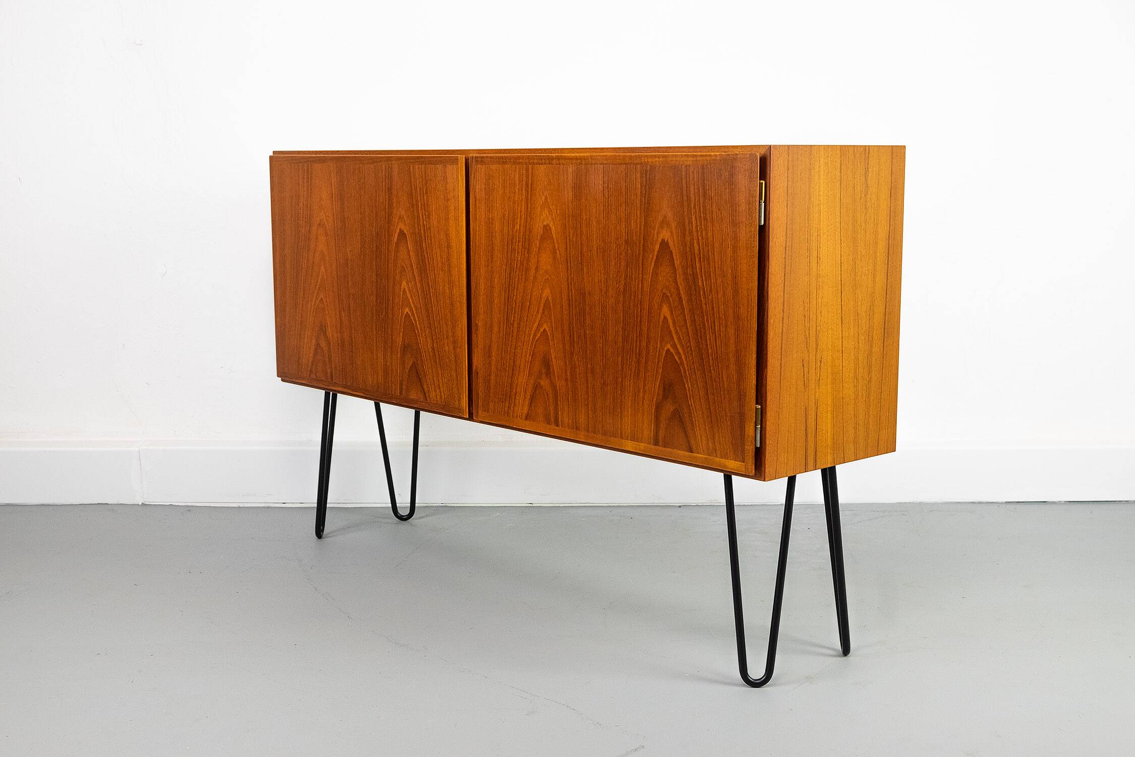 Small Teak Sideboard from Omann Jun, 1960s