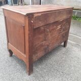 Commode en chene  d epoque Louis XV