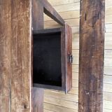 Table de ferme et ses deux bancs
