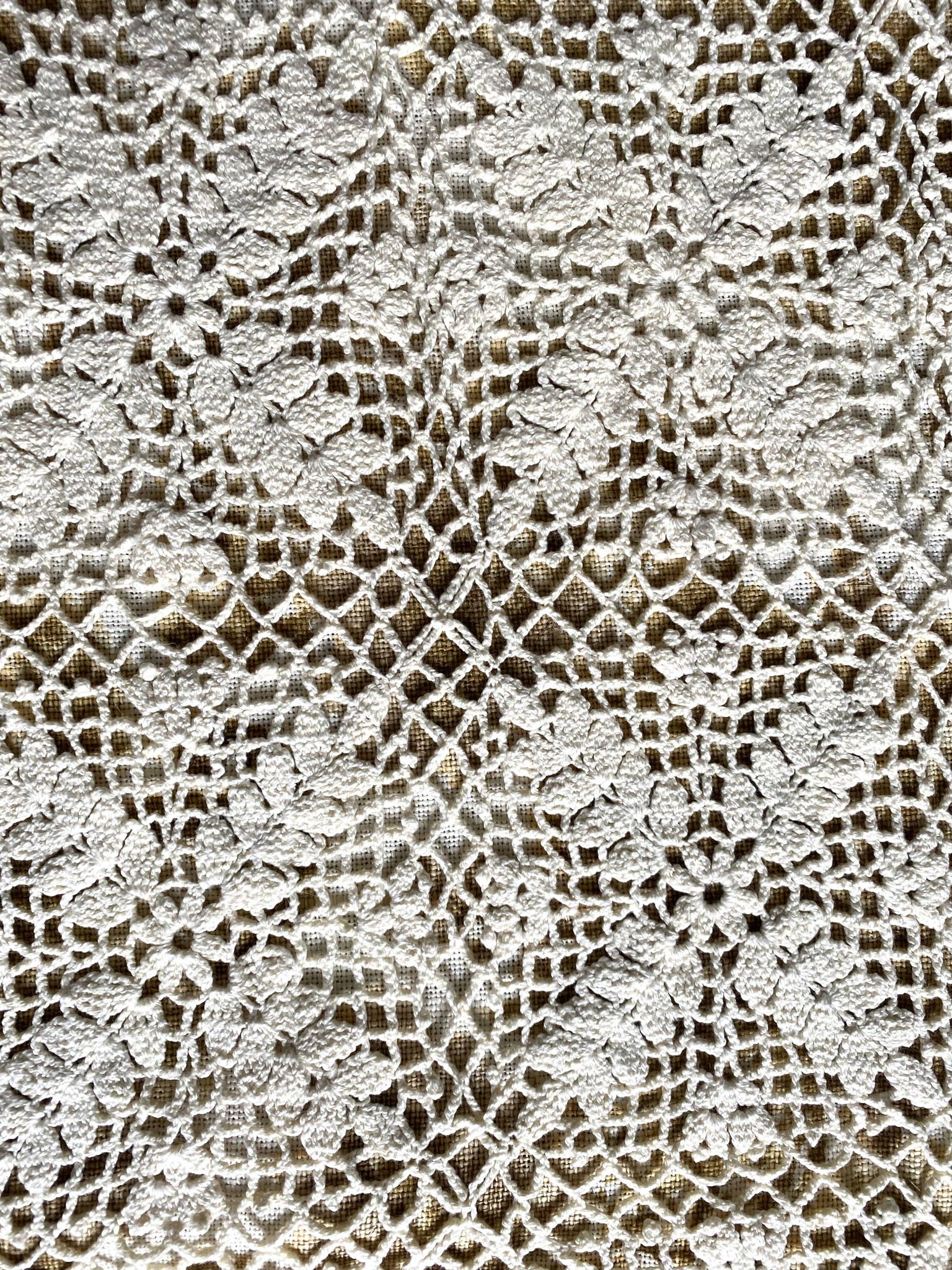 Plaid , jeté de lit crochet 90X140 cm