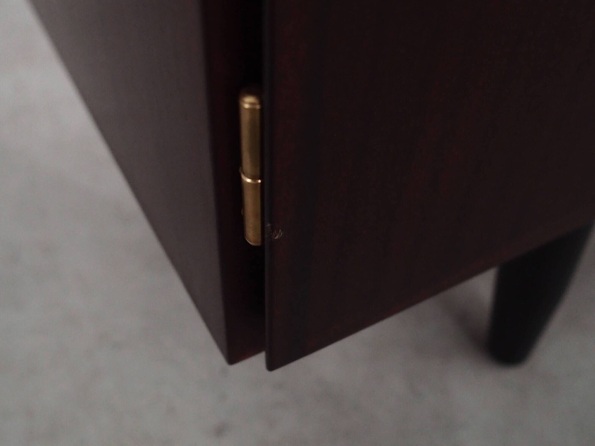 Mahogany cabinet, Danish design, 1970s, manufacturer: Omann Jun