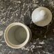 Apothecary pot in white Limoges porcelain