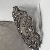 Vintage Mexican metal large mirror